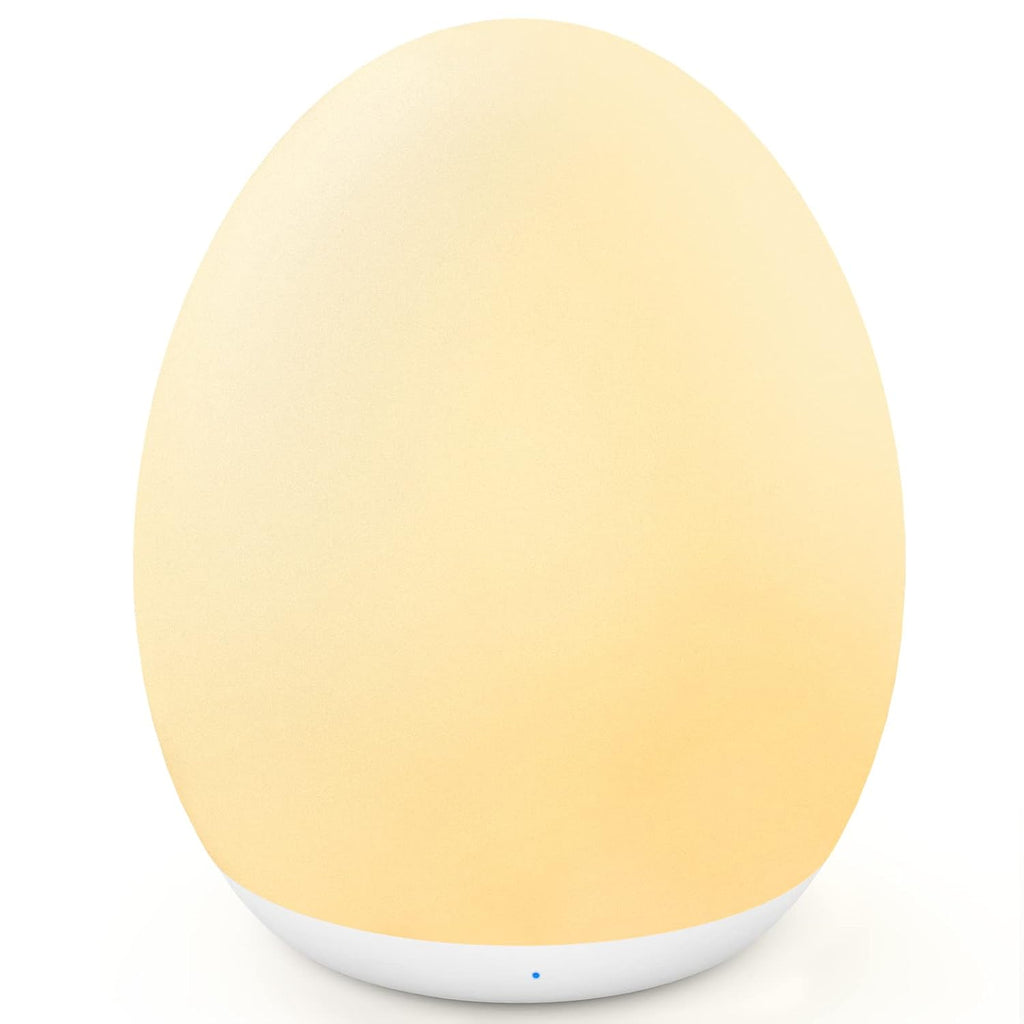 🌙 Rechargeable Touch Night Light – 8-Color Changing, Dimmable LED Nursery Lamp with 1H Timer ✨