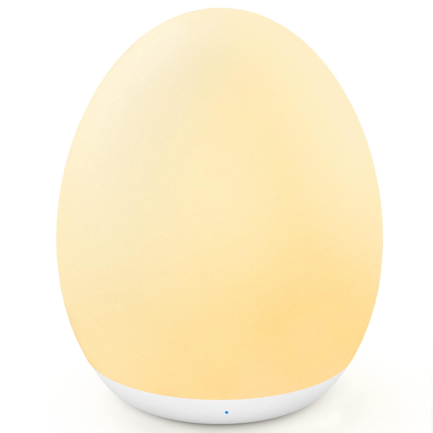 🌙 Rechargeable Touch Night Light – 8-Color Changing, Dimmable LED Nursery Lamp with 1H Timer ✨