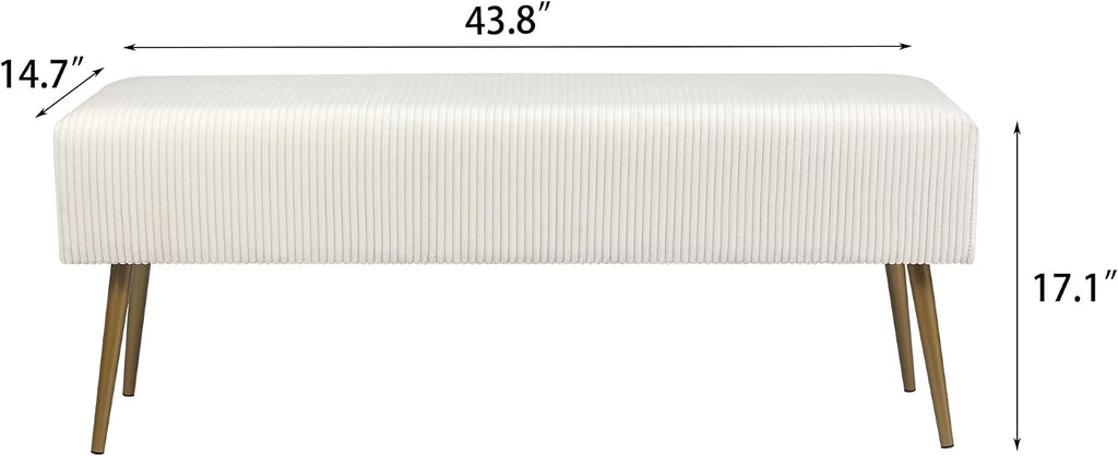 Upholstered Ottoman Bench – Comfort Meets Everyday Style