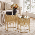 Gold Nesting Side Tables – Elegant Style, Flexible Space